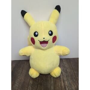 Pokemon Pikachu Build a Bear 18" Stuffed Plush Toy BAB Plush Authentic Workshop